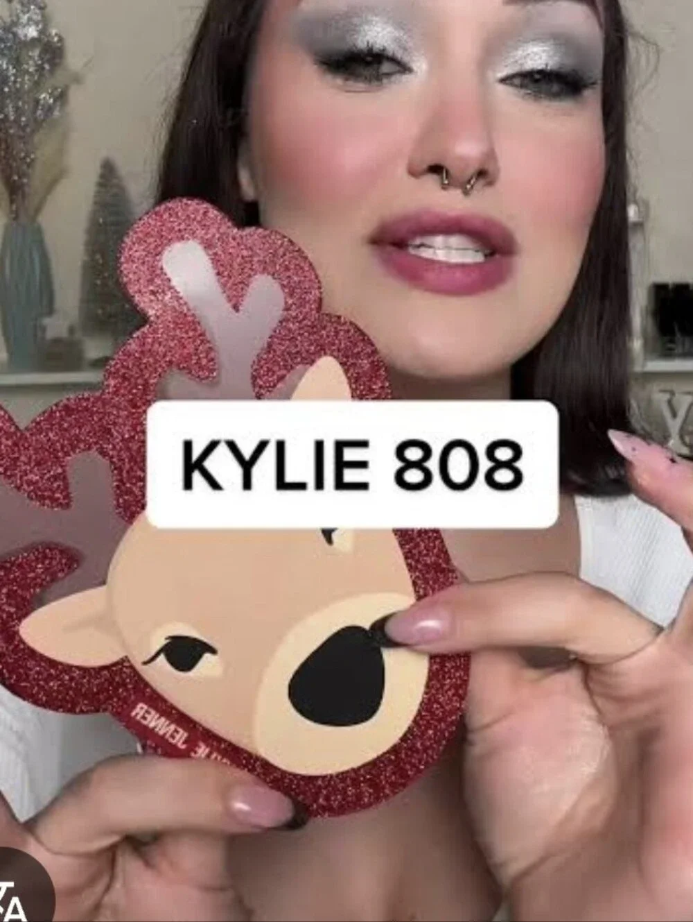 ❇️🧚‍♀️808 Kylie Cosmetics RARE Holiday 2022 Kylie Lipstick Ornament NWT